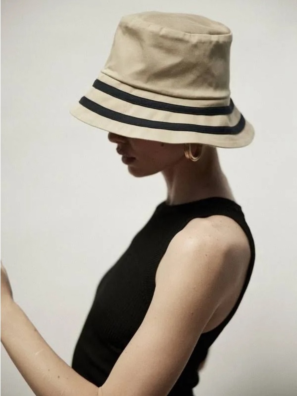 Janessa Leone Colton cotton bucket hat - Picture 8 of 13